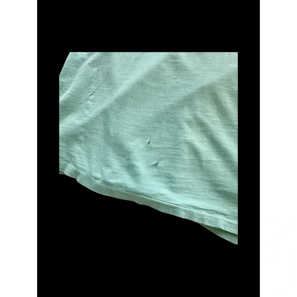 Vintage Ralph Lauren Polo Rugby Tshirt Sz Large Number‎ Varsity RLYC Distressed
